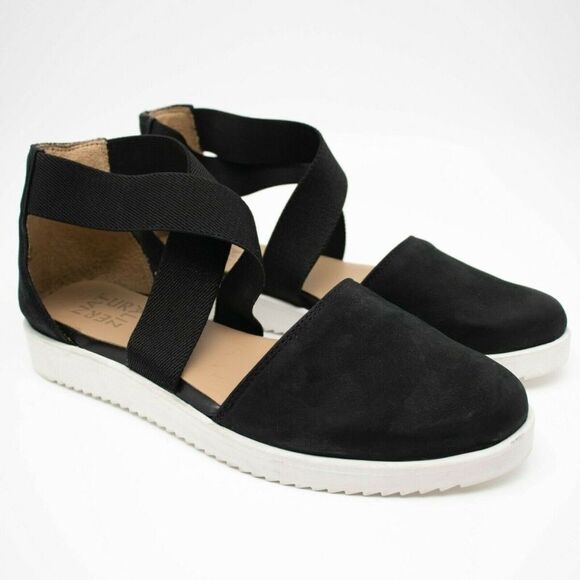 Naturalizer Raleigh Black Strappy Slip On Sandals Sz 9 - Picture 1 of 7